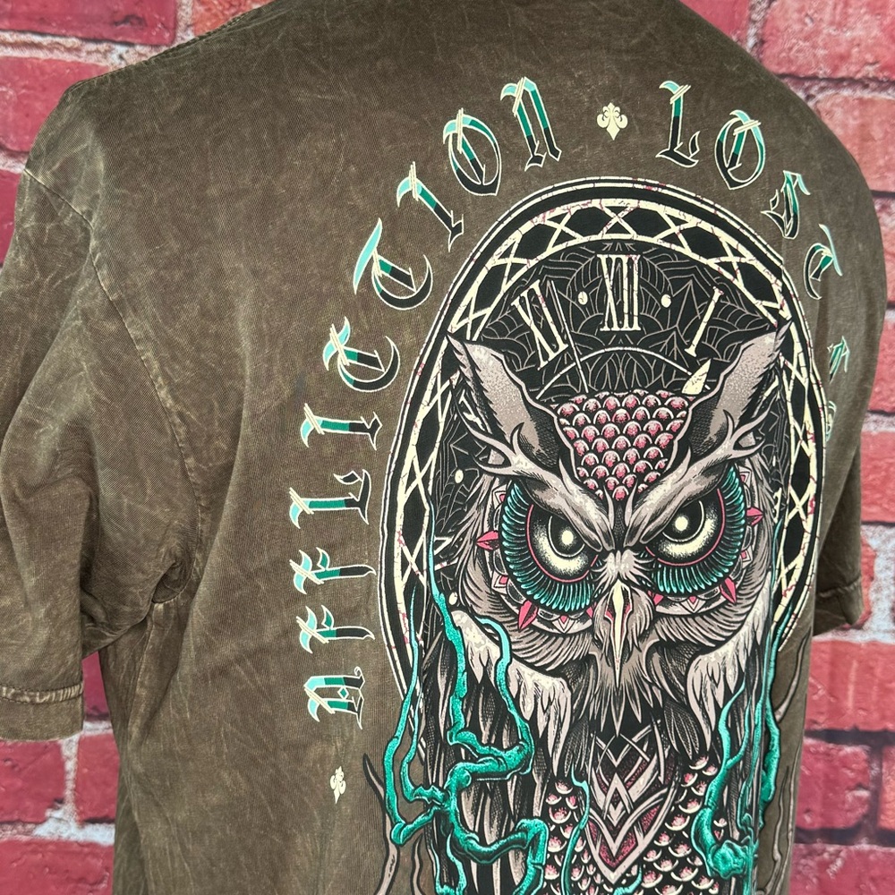 Affliction Men's Short Sleeve Graphic T-shirt -Size: 2XL - NWT - Picture 10 of 13